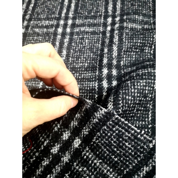 Wool fleece fabric