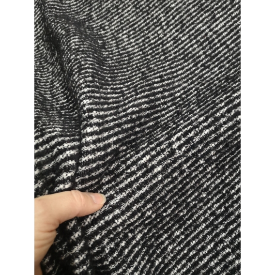 Wool coat jacquard fabric