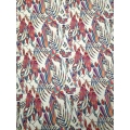 Printed plisse fabric 70%OFF