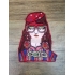 Applique Patch Lady with glasses