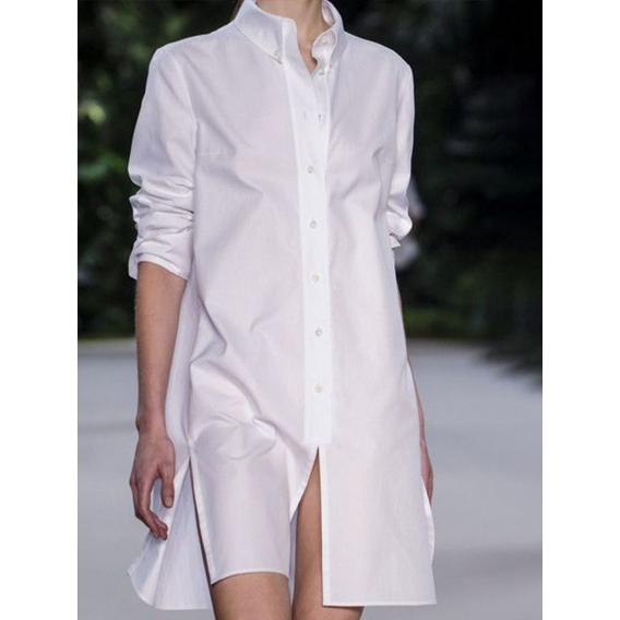 Cotton poplin stretch