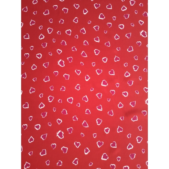 Viscose printed