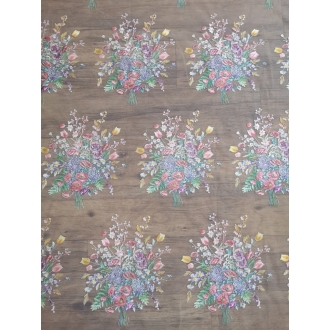 Tulle embroidery fabric