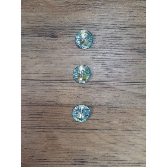 Glass button 30mm