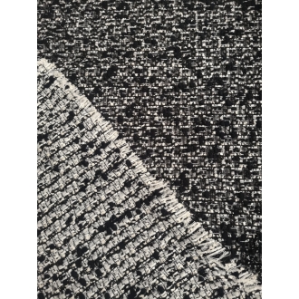 Wool boucle fabric 10%OFF