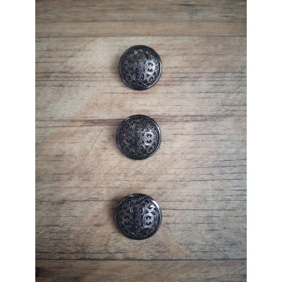 Metal button 30mm