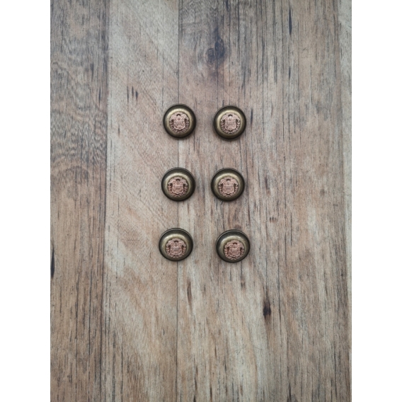 Metal button 22mm