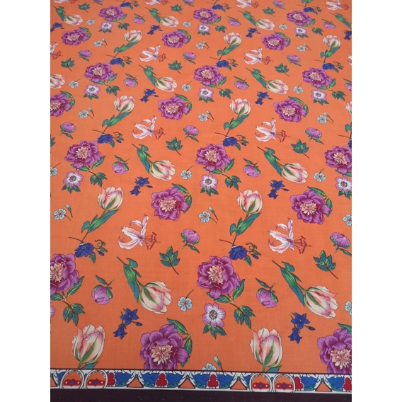 Printed cotton fabric