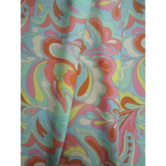 Viscose printed