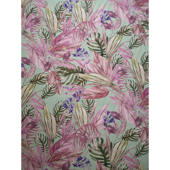 Printed viscose fabric