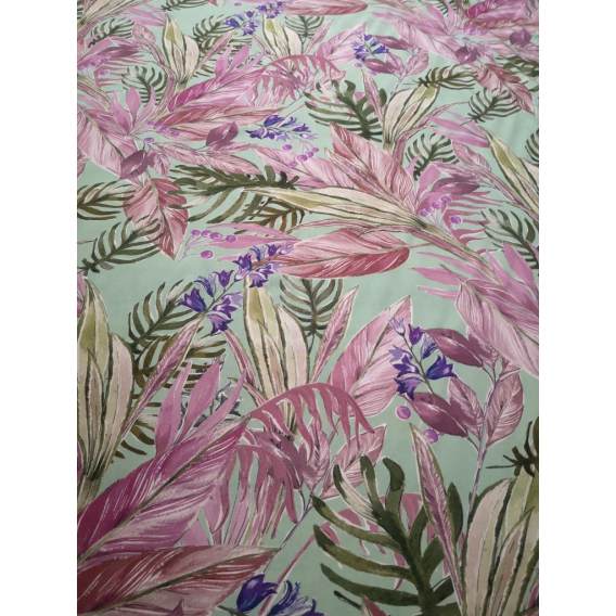 Printed viscose fabric