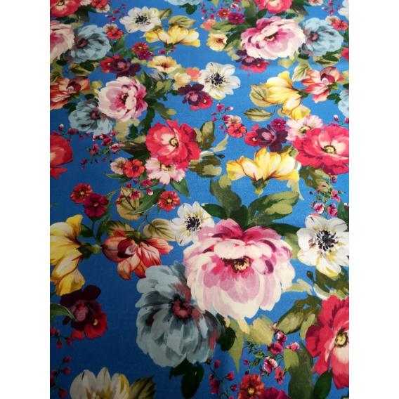 Printed viscose fabric