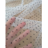 Tulle fabric with dots