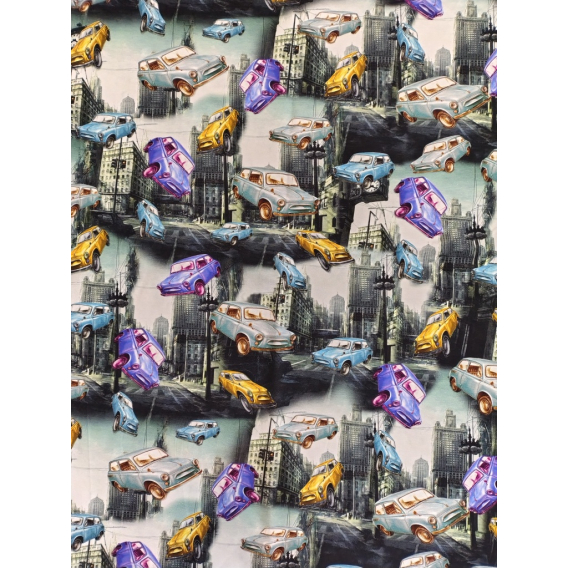 Viscose jersey printed
