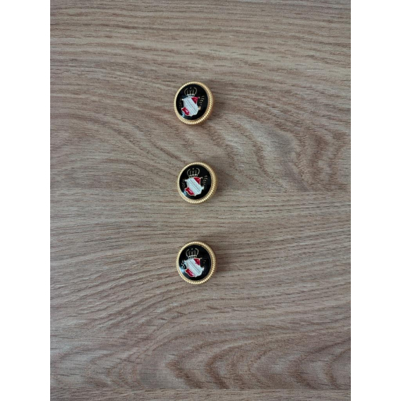 Kovový gombík 22mm