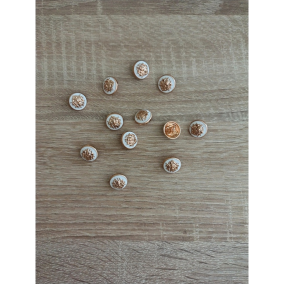 Kovový gombík 12mm