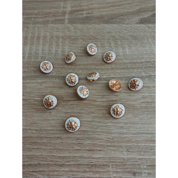 Kovový gombík 12mm