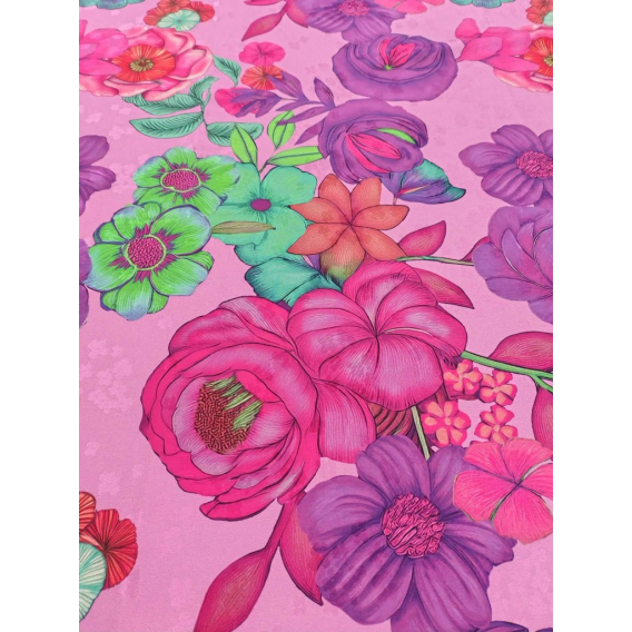 Hodvábny žakard krepdešín