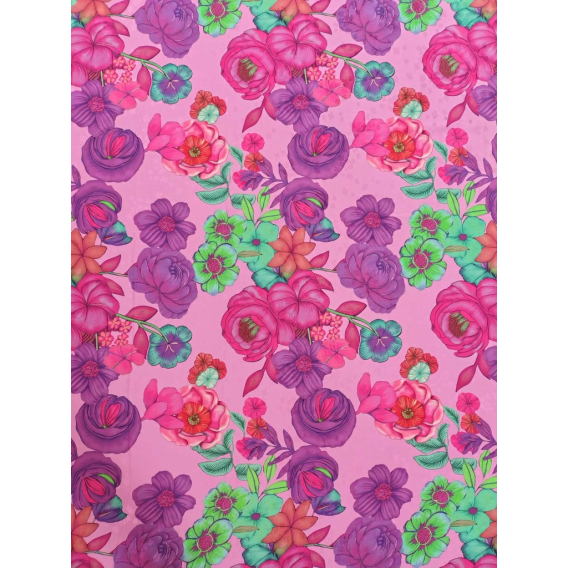 Hodvábny žakard krepdešín