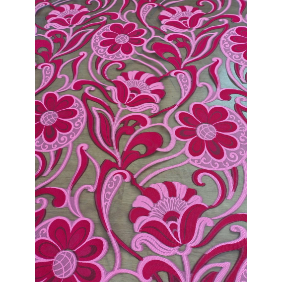 Hodvábna organza žakard