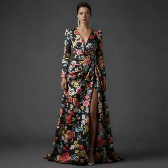 Hodvábny krepdešín