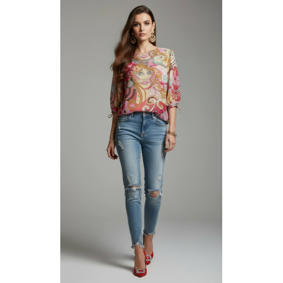 Original silk top