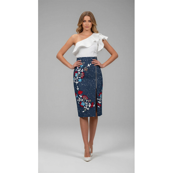 Original ruffle body top