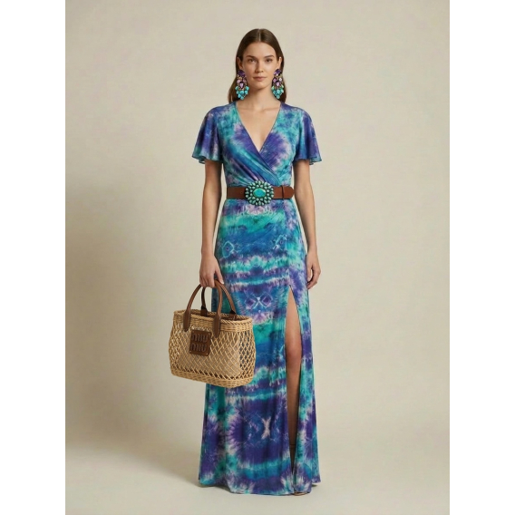 Printed jersey Tie-dye