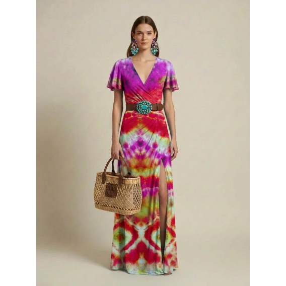Printed jersey Tie-dye