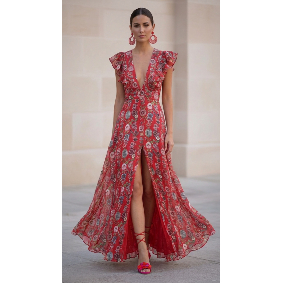 Chiffon printed
