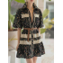Printed viscose fabric