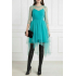 Tulle fabric with dots