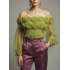 Tulle fabric with dots