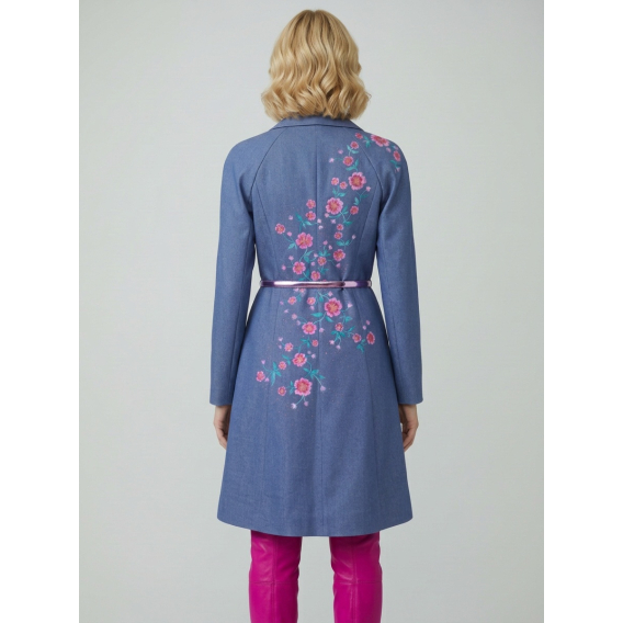 Original jeans coat hand painted
