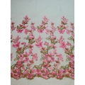 Tulle embroidery with 3D butterflies 10%OFF