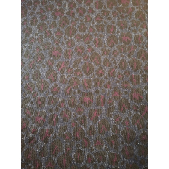 Printed jeans fabric