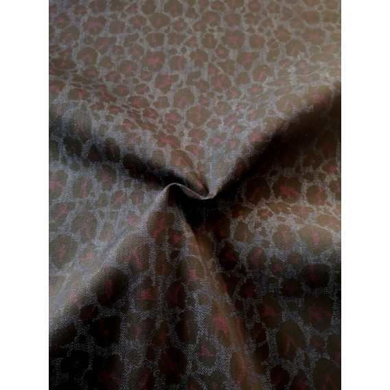 Printed jeans fabric
