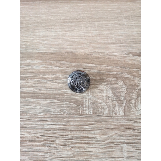 Metal button VERSACE style 25mm