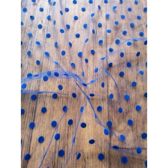 Tulle fabric with dots 40%SALE