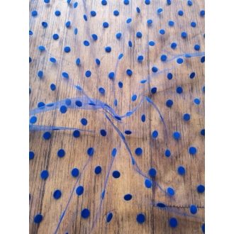 Tulle fabric with dots 40%SALE