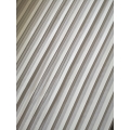 White plisse fabric