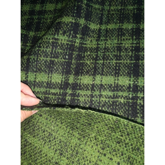 Wool coat fabric